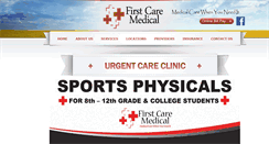 Desktop Screenshot of firstcarekearney.com